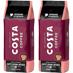 2x Kawa ziarnista Costa Caffe Crema Intense 1kg (razem 2kg)