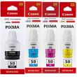 Komplet Canon GI-50 BCMY 380ml oryginalny