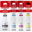 Komplet Canon GI-51 BCMY 345ml oryginalny