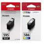 Komplet Canon PG-595 + CL-586 16.6ml 360str. oryginalny