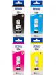 Komplet Epson 105/106 BCMY 350ml oryginalny w butelkach
