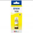 Tusz Epson 108 Y 70ml Żółty oryginalny