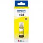 Tusz Epson 108 Y 70ml Żółty oryginalny
