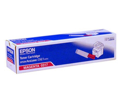 Toner Epson C13S050317 5000 stron Czerwony oryginalny