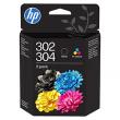 - Komplet HP 302 / 304 + HP 302 / 304 120str./100str. oryginalny B82L1AE