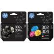 - Komplet HP 302 / 304 XL + HP 302 / 304 300str./100str. oryginalny B7RT9AE B7RT6AE