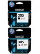 - Komplet HP 305B + HP 305C oryginalny 3YM61AE + 3YM60AE