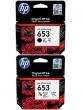 - Komplet HP 653 + HP 653 oryginalny 3YM75AE + 3YM74AE