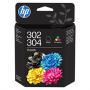- Komplet HP 302 / 304 + HP 302 / 304 120str./100str. oryginalny B82L1AE