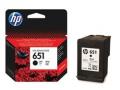 - Tusz HP 651 Czarny oryginalny C2P10AE