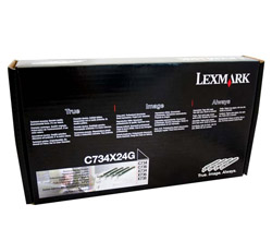 Bęben światłoczuły Lexmark C734X24G 80000 stron CMYK oryginalny